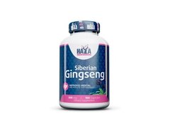 Haya Labs Siberian Ginseng (ginseng siberian), 500 mg, 100 capsule (Impotriva oboselei, creste energ